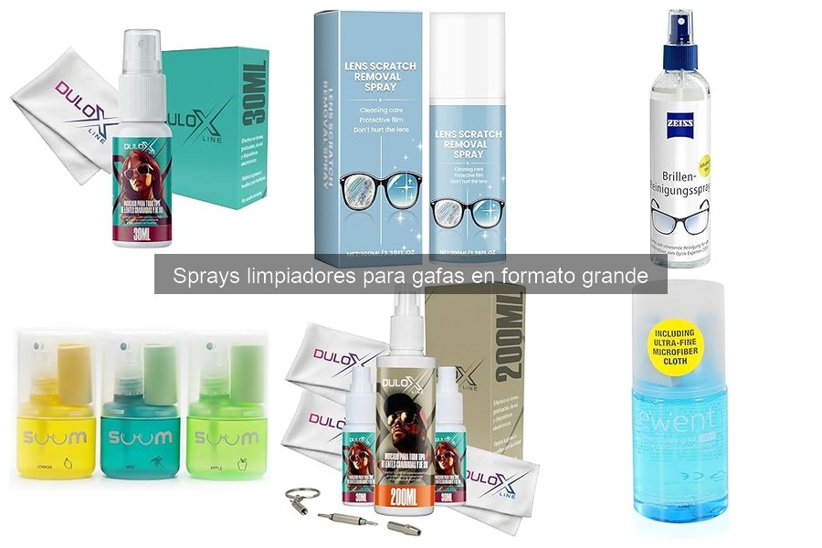 Cómo usar un spray limpiador para gafas de forma efectiva