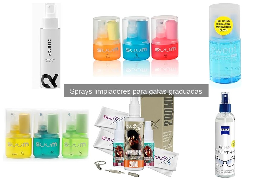Cómo usar un spray limpiador para gafas graduadas