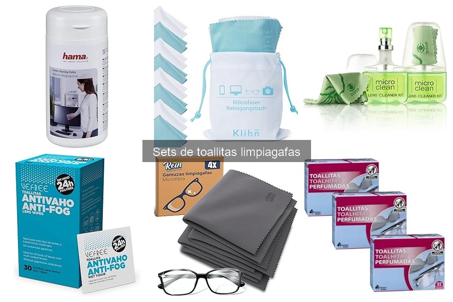 Cómo utilizar correctamente las toallitas limpiagafas