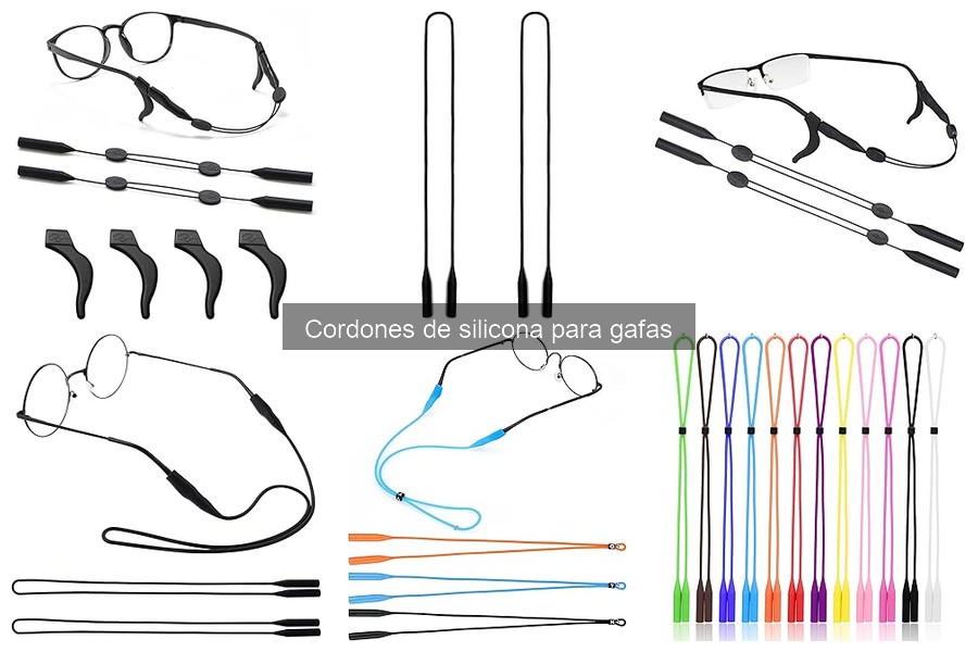 Comparativa: cordones de silicona vs. cordones de tela para gafas