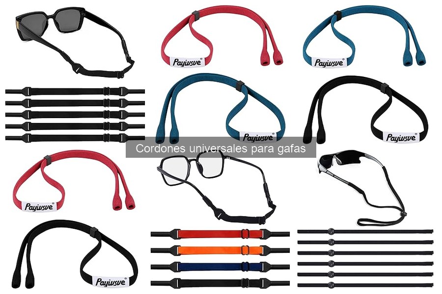 Comparativa: Cordones Universales vs. Otras Sujeciones para Gafas