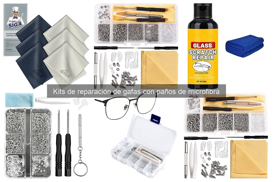 Comparativa de Kits de Reparación de Gafas: Marcas y Precios