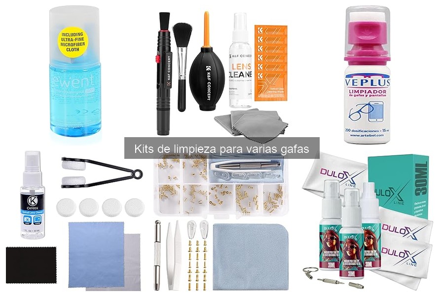 Comparativa de los Mejores Kits de Limpieza para Gafas