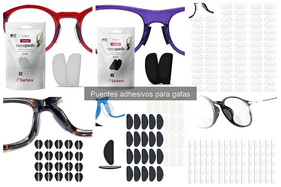 Comparativa de los Mejores Puentes Adhesivos para Gafas