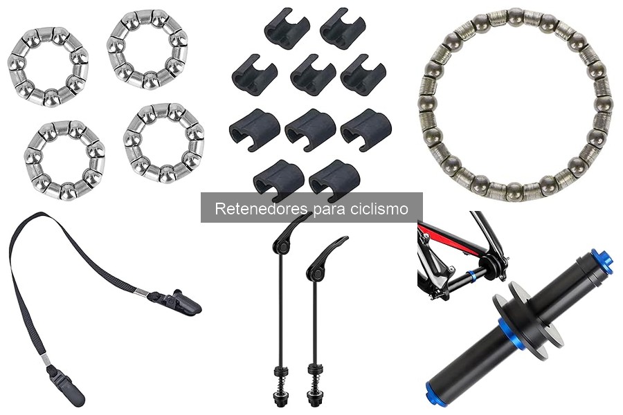 Comparativa de materiales de retenedores para ciclismo