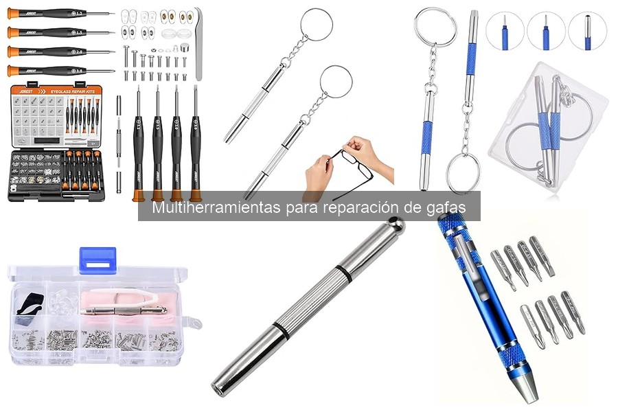 Comparativa de Multiherramientas para Reparación de Gafas