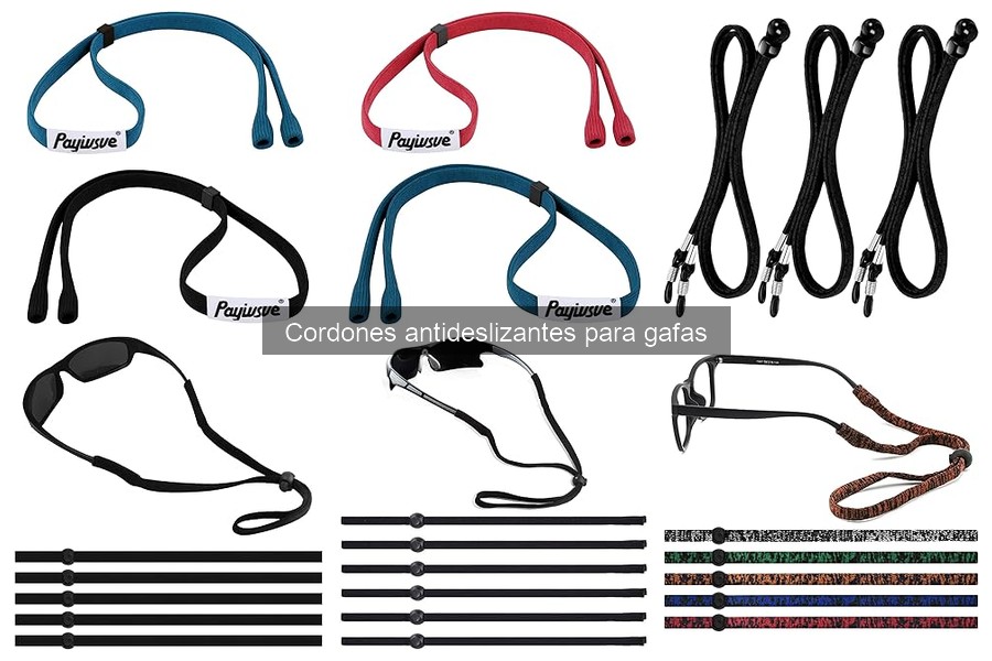 Comparativa de precios de cordones antideslizantes para gafas