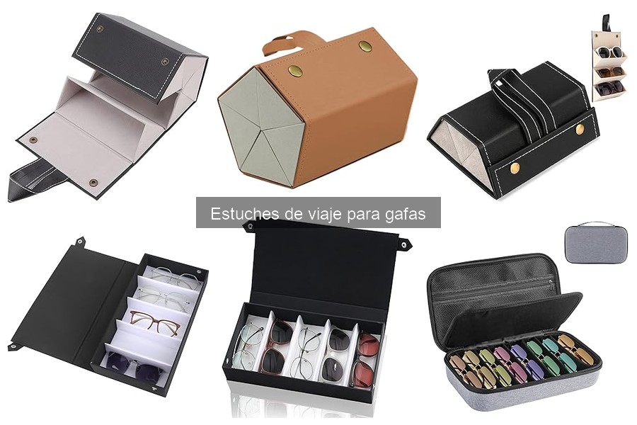 Comparativa de precios de estuches de viaje para gafas