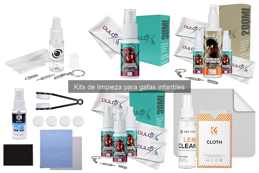 Comparativa de precios de kits de limpieza para gafas infantiles