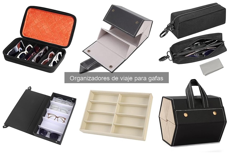 Comparativa de precios de organizadores de viaje para gafas