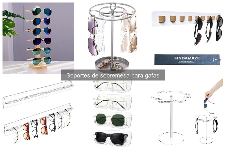 Comparativa de Soportes de Sobremesa para Gafas: Mejores Marcas