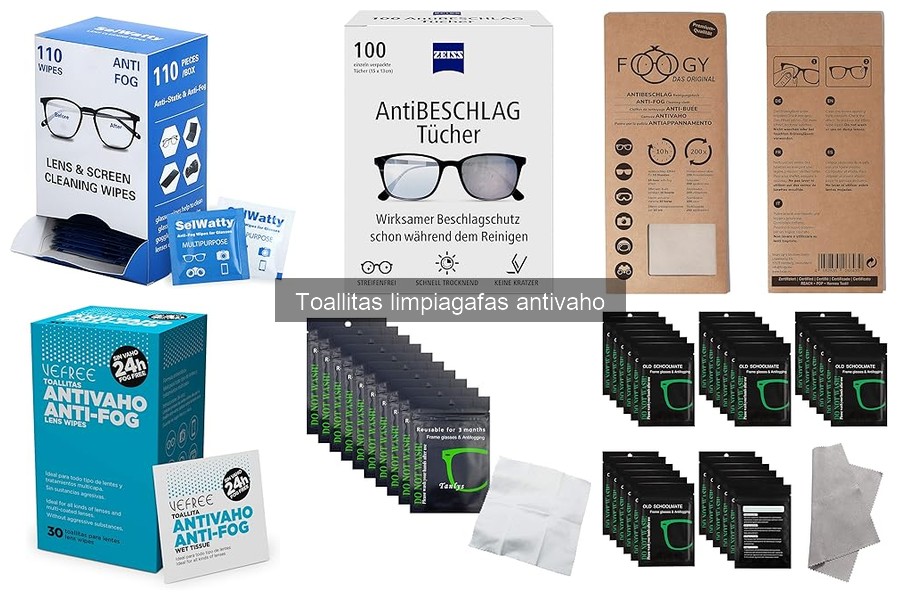 Comparativa de Toallitas Limpiagafas Antivaho: ¿Cuál Elegir?