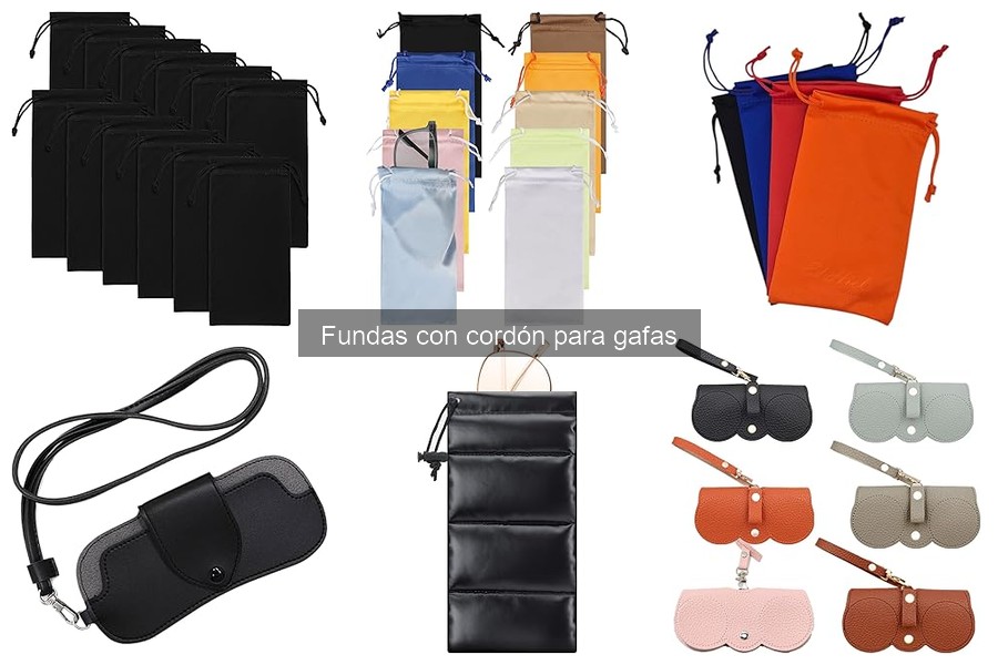 Comparativa: Fundas con Cordón vs Sin Cordón para Gafas