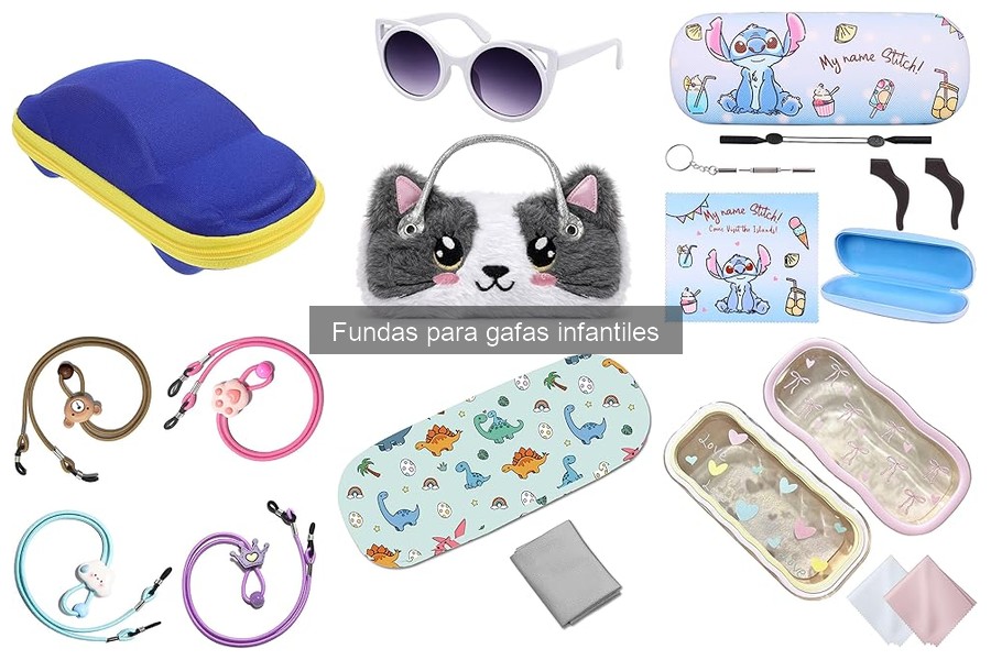 Comparativa: Fundas de neopreno vs. tela para gafas infantiles