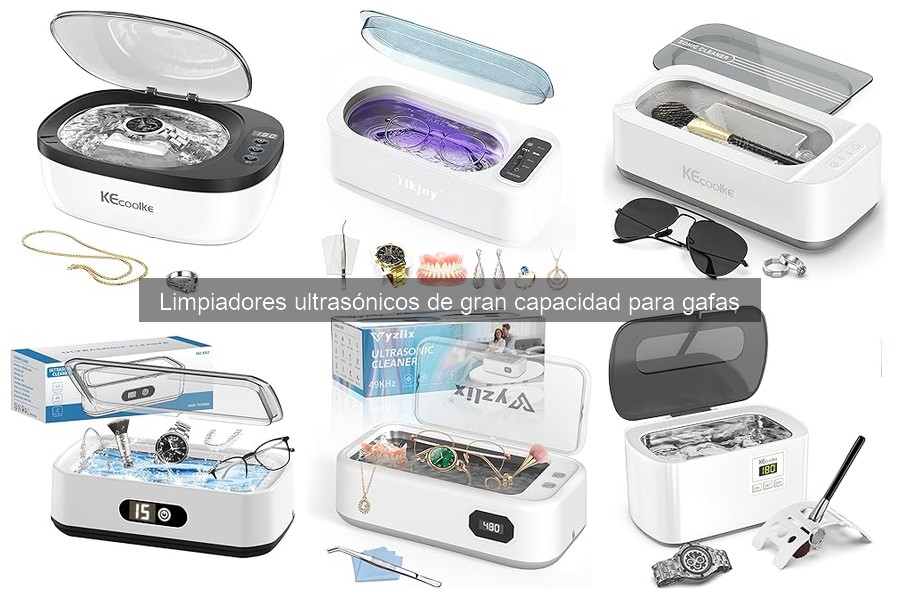 Comparativa: Limpiadores Ultrasónicos vs. Métodos Tradicionales para Gafas