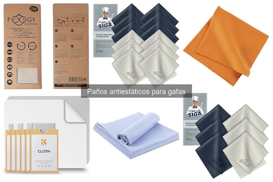Comparativa: Paños Antiestáticos vs. Otras Soluciones para Gafas