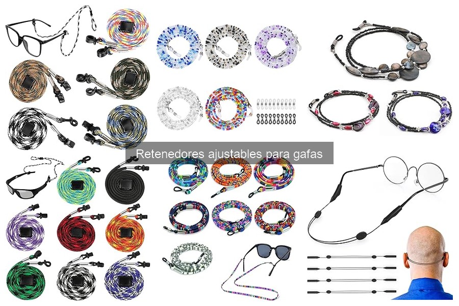 Comparativa: Retenedores Ajustables vs Fijos para Gafas