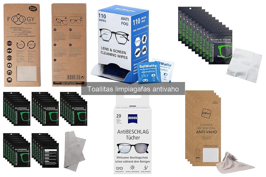 ** Comparativa: Toallitas limpiagafas antivaho vs. otros métodos