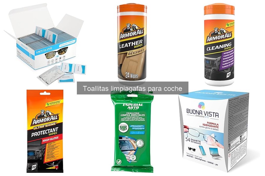 Comparativa: Toallitas Limpiagafas vs. Otros Productos de Limpieza
