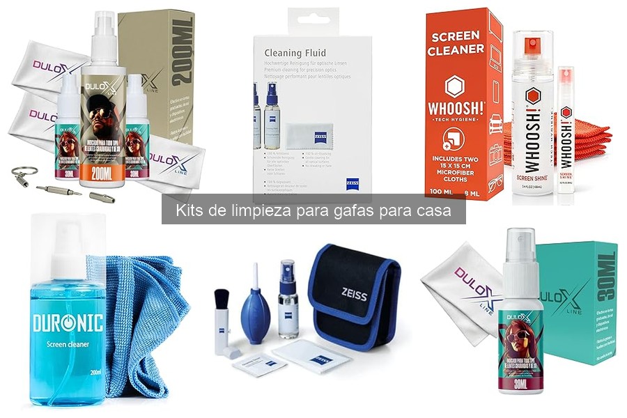Componentes esenciales de un buen kit de limpieza para gafas