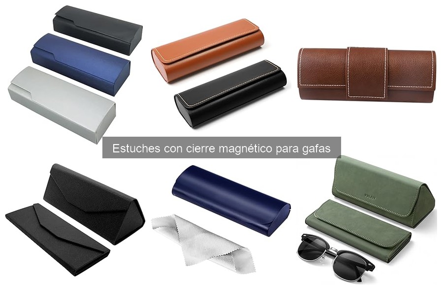 Compra estuches con cierre magnético para gafas al mejor precio