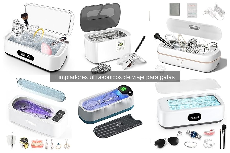 Comprar limpiadores ultrasónicos de viaje para gafas baratos