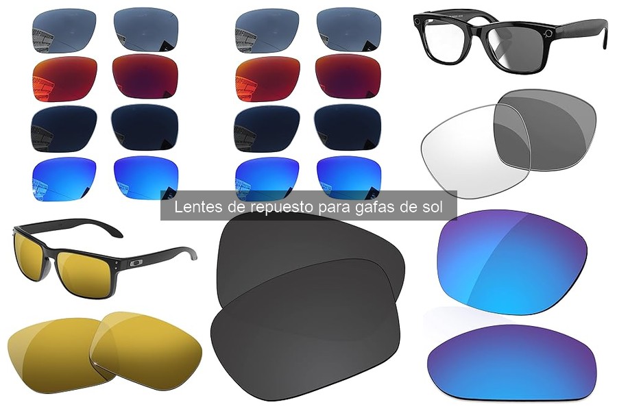 Consejos para el Cuidado de Lentes de Repuesto para Gafas de Sol