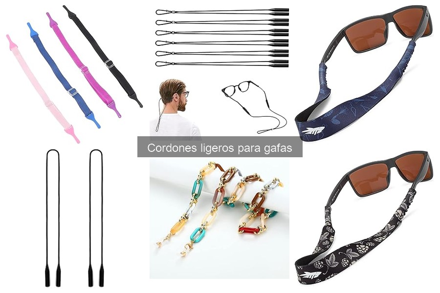 Cordones Ligeros para Gafas: Diseños Personalizados y Estilo
