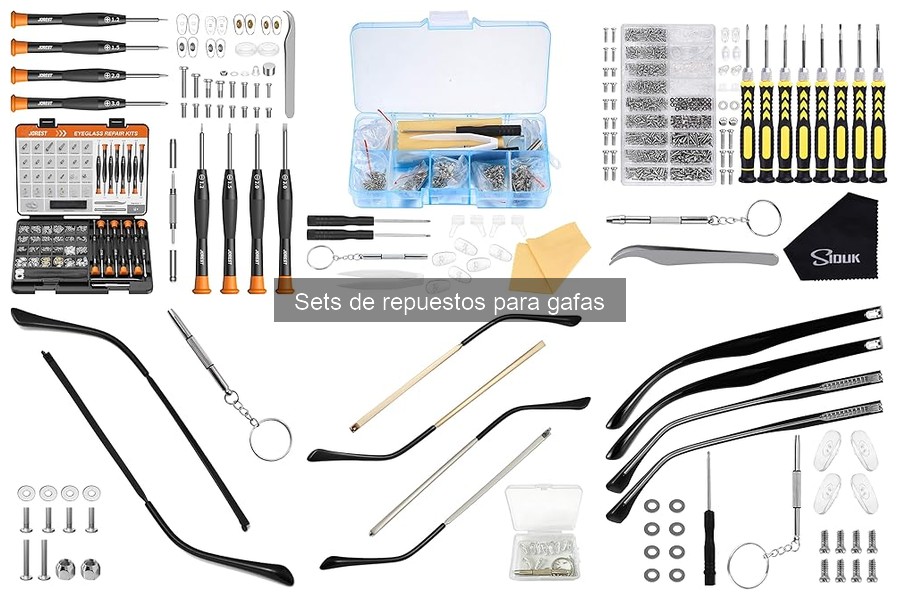 ¿Cuándo comprar un set de repuestos para gafas?