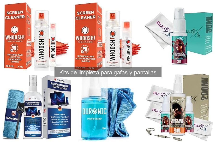 ¿Cuánto dura un kit de limpieza para gafas?