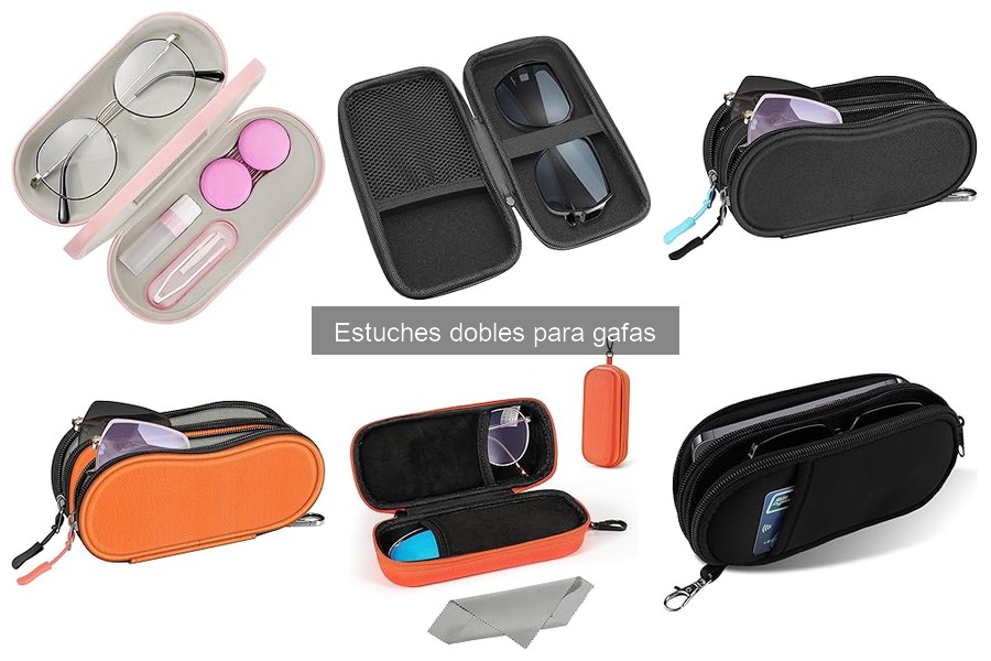 Cuidados y Mantenimiento de Estuches Dobles para Gafas
