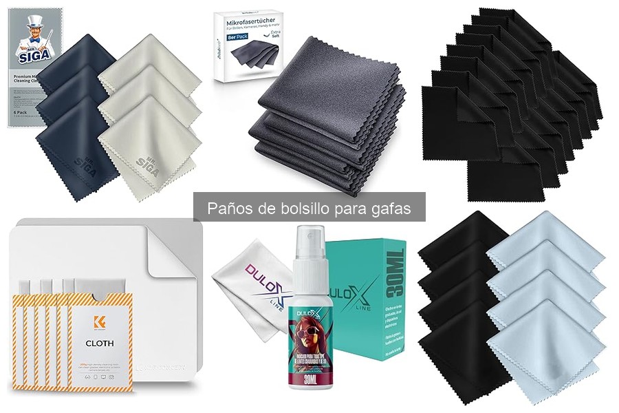 Descubre qué son los paños de bolsillo para gafas