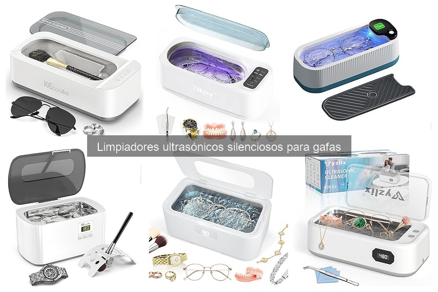 Desventajas de los limpiadores ultrasónicos silenciosos para gafas
