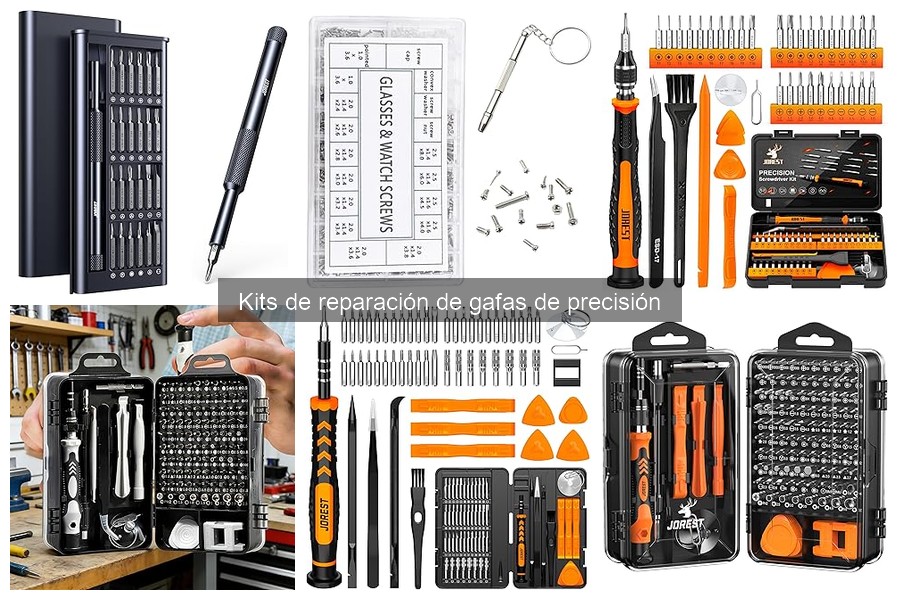 ** Diferencias entre Kits de Reparación de Gafas: Baratos vs. Calidad
