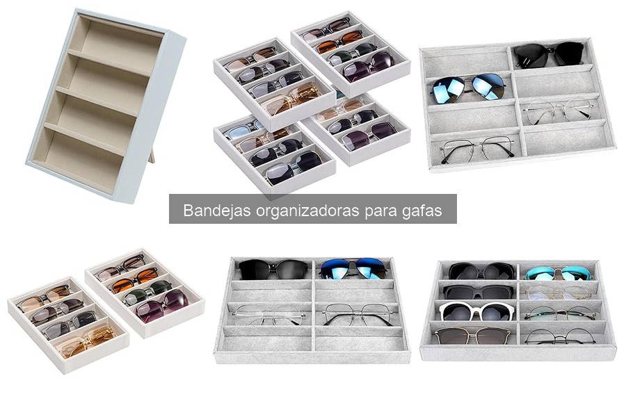 Dónde comprar bandejas organizadoras para gafas en línea