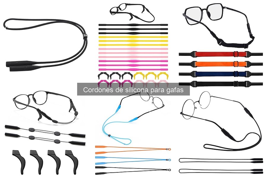 Dónde comprar cordones de silicona para gafas de calidad
