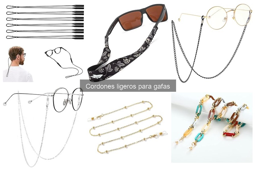 Dónde Comprar Cordones Ligeros para Gafas: Mejores Opciones