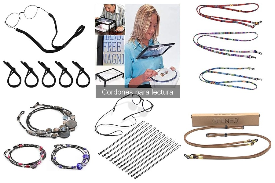 Dónde comprar cordones para lectura a buen precio