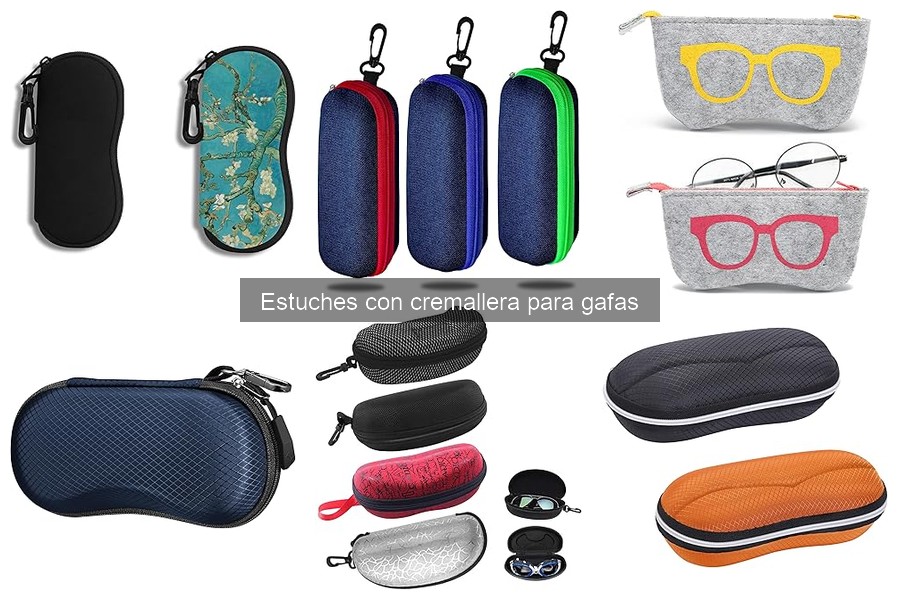 Dónde comprar estuches con cremallera para gafas fácilmente
