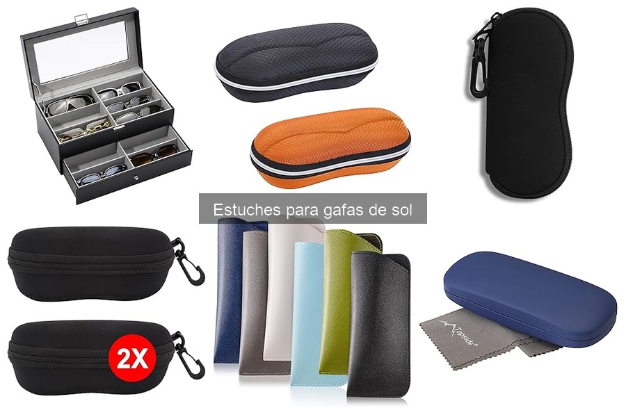 Dónde comprar estuches para gafas de sol: las mejores opciones