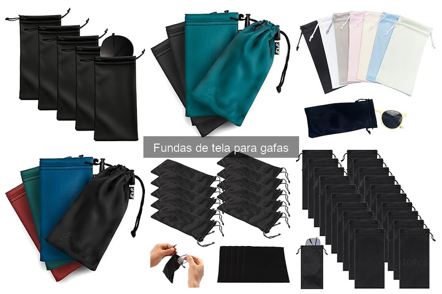 Dónde comprar fundas de tela para gafas: guía de opciones