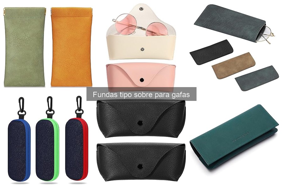 Dónde comprar fundas tipo sobre para gafas al mejor precio