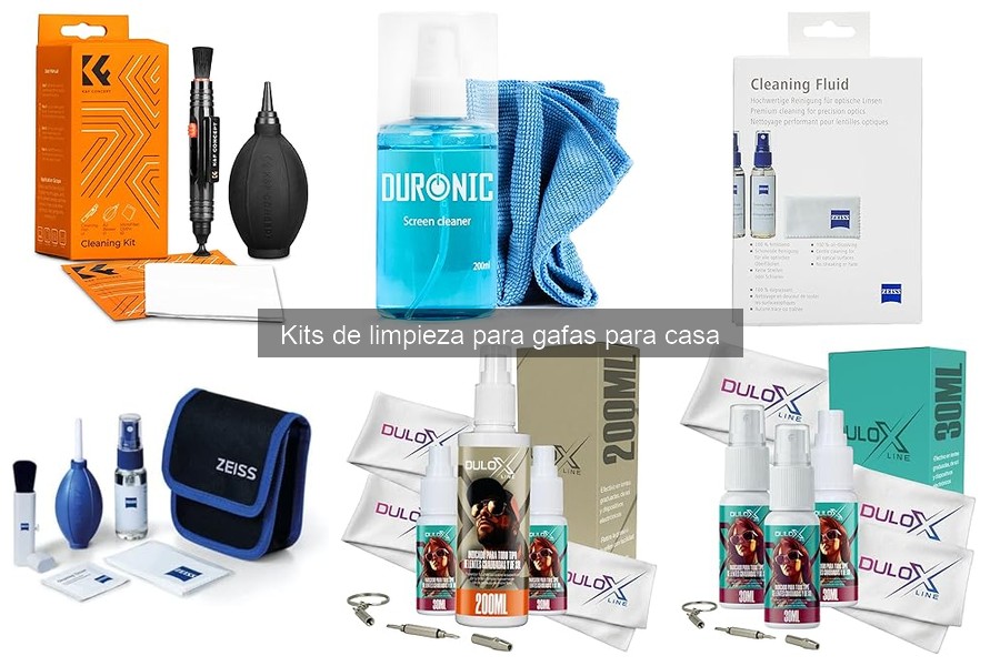 Dónde comprar kits de limpieza para gafas a buen precio