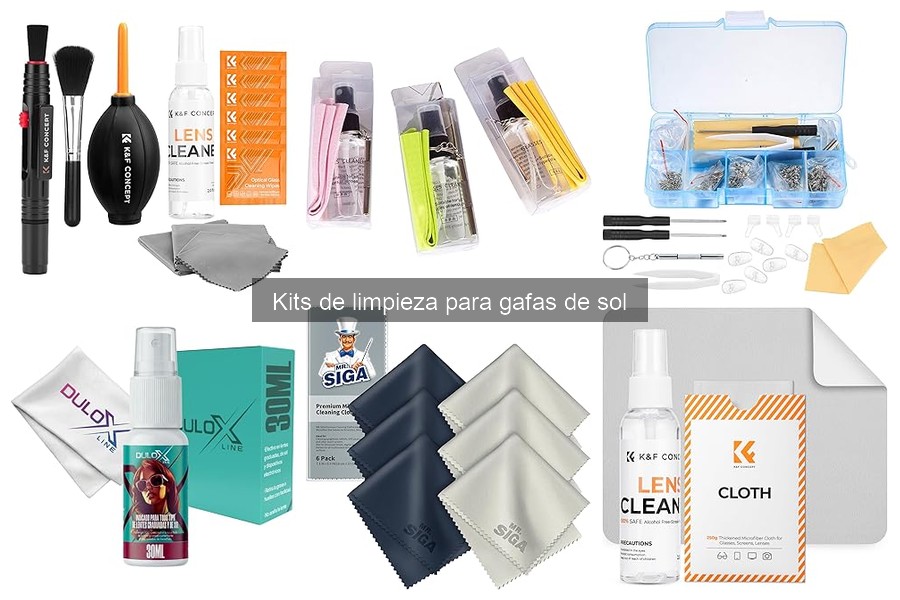 Dónde comprar kits de limpieza para gafas de sol
