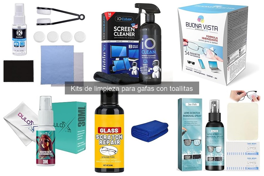 Dónde comprar kits de limpieza para gafas: mejores opciones