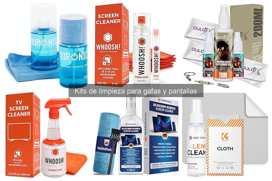 Dónde Comprar Kits de Limpieza para Gafas y Pantallas