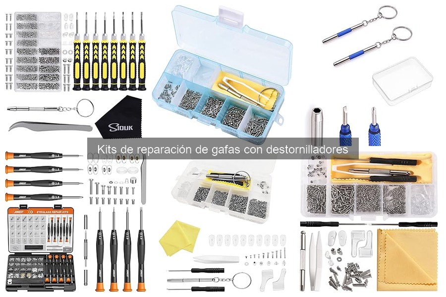 Dónde comprar kits de reparación de gafas de forma fácil