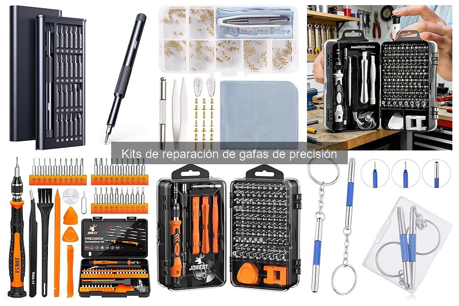 Dónde comprar kits de reparación de gafas de precisión baratos