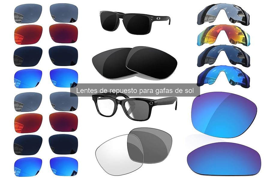 Dónde comprar lentes de repuesto para gafas de sol