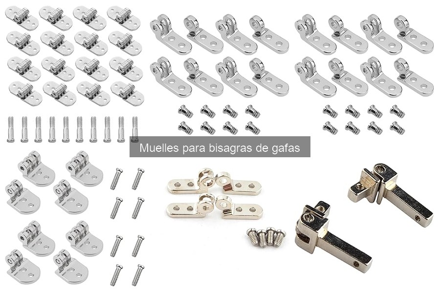 Dónde comprar muelles para bisagras de gafas fácilmente